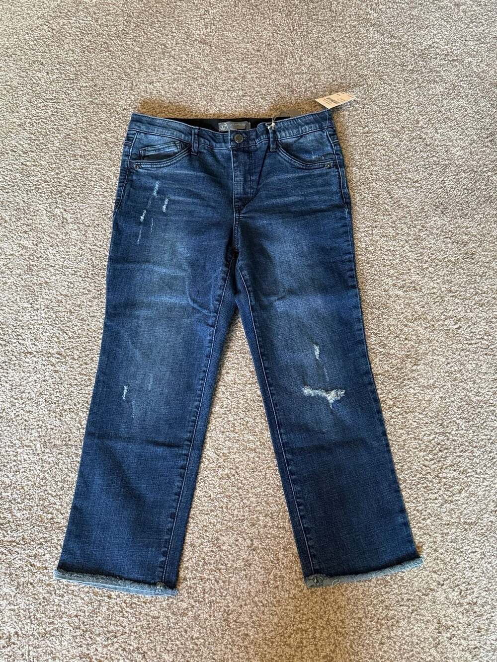 NWT Wit & Wisdom Absolution High Rise Slim Straight Size 10P